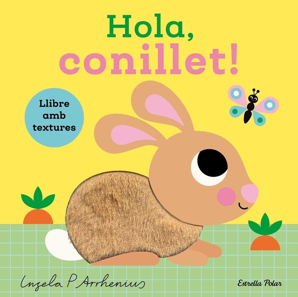 Hola, conillet! Llibre amb textures