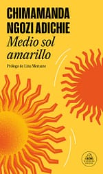 Medio sol amarillo